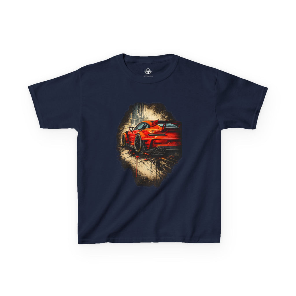 Vintage Red Sports Car Boys Tee