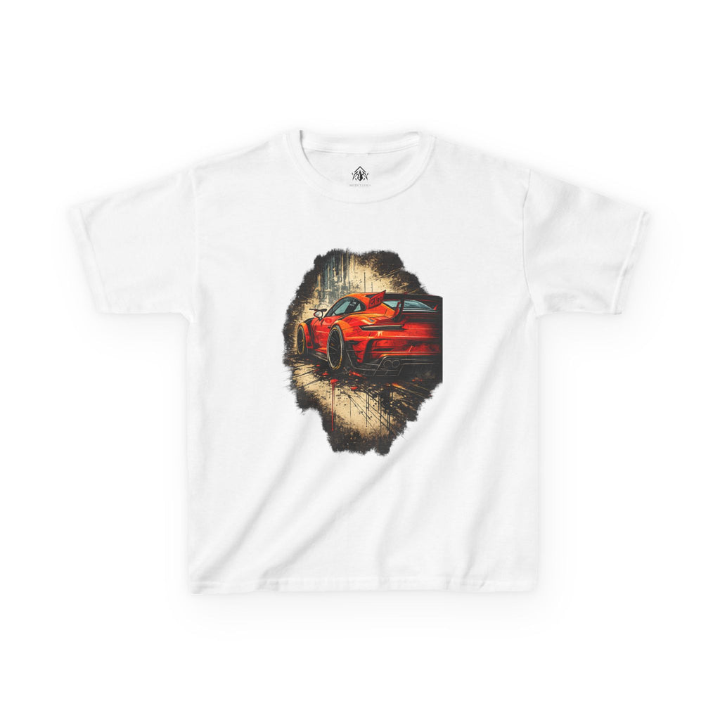 Vintage Red Sports Car Boys Tee