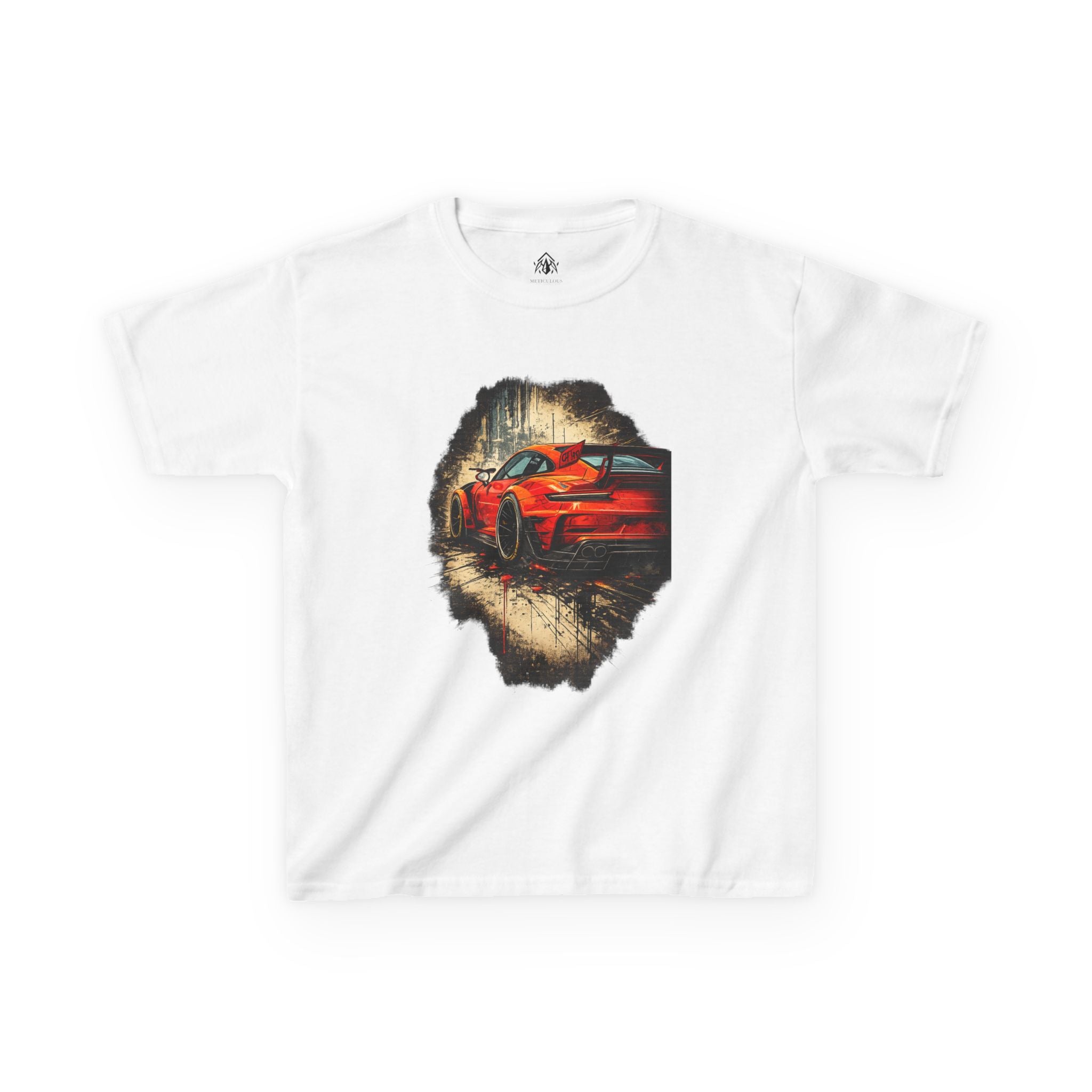 Vintage Red Sports Car Boys Tee