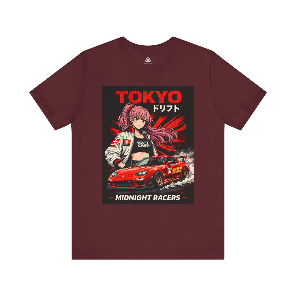 Tokyo Drift Anime Racing T-Shirt (Anime Legends Drop 1)