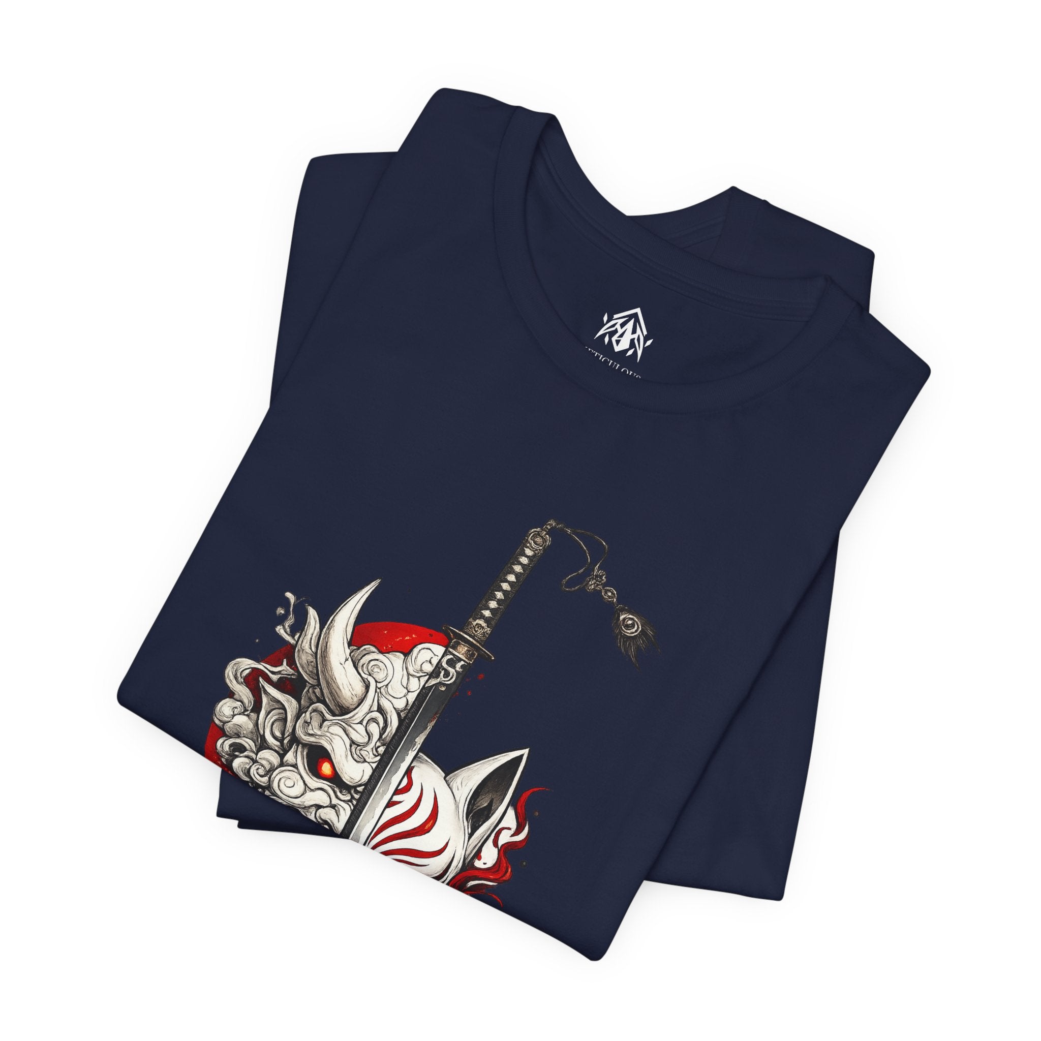 Samurai Mask & Katana Tee (Kyoto Shadows Collections)