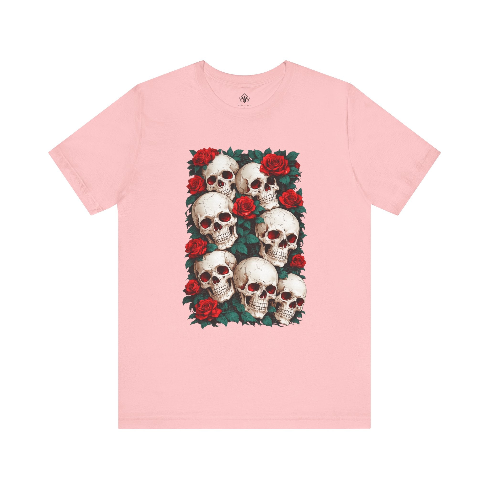 Skull & Roses Retro Tee
