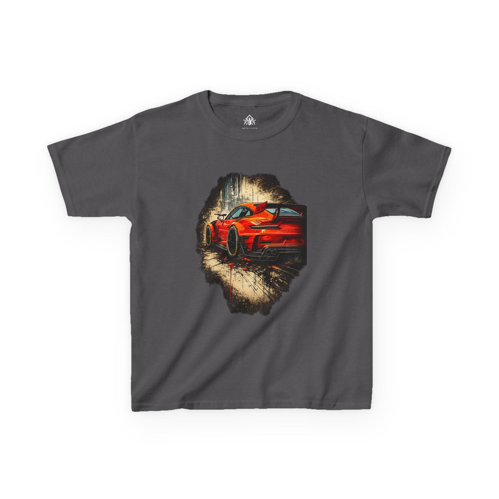 Vintage Red Sports Car Boys Tee