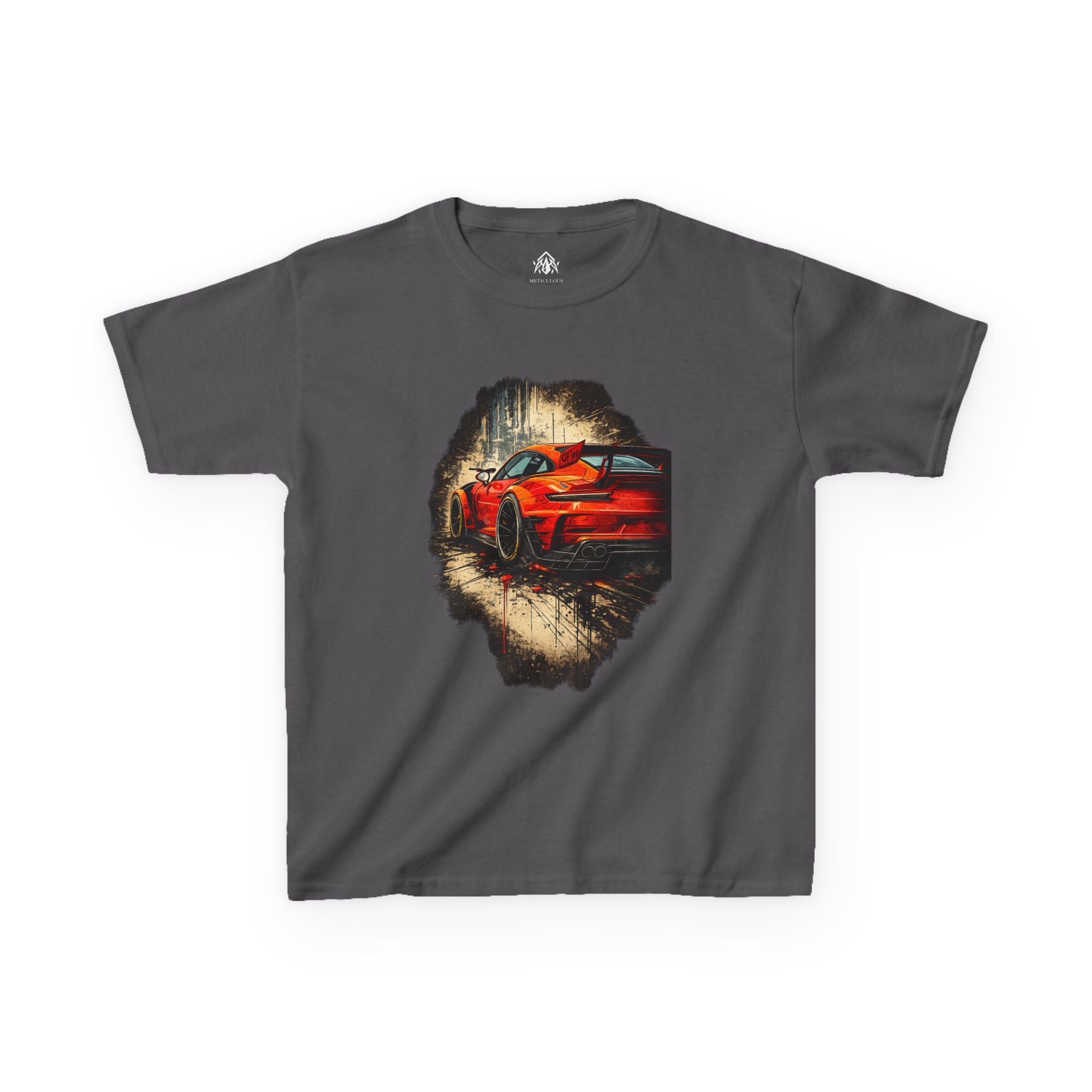 Vintage Red Sports Car Boys Tee