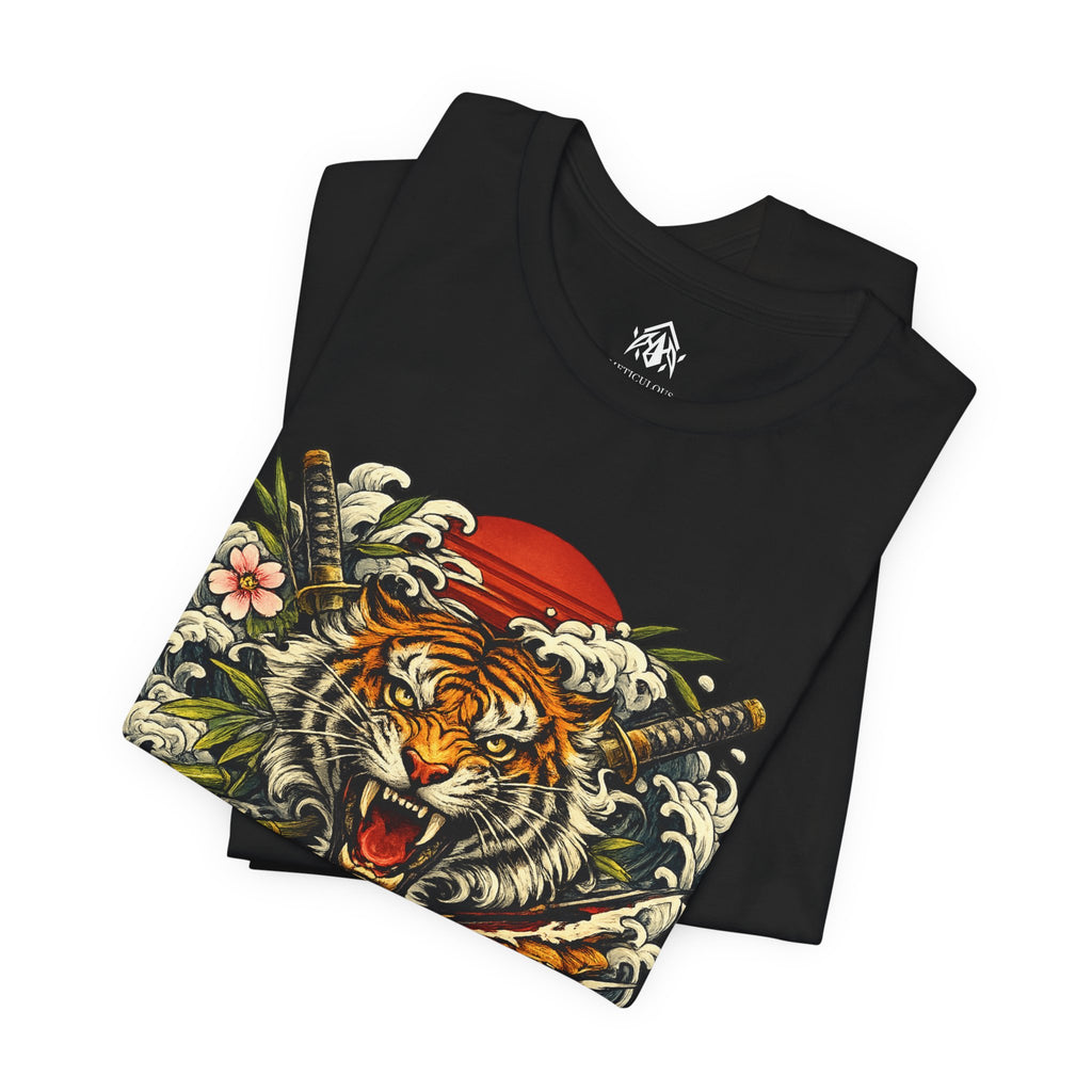 Japanese Sunrise Tiger Tee (Kyoto Shadows Collection)