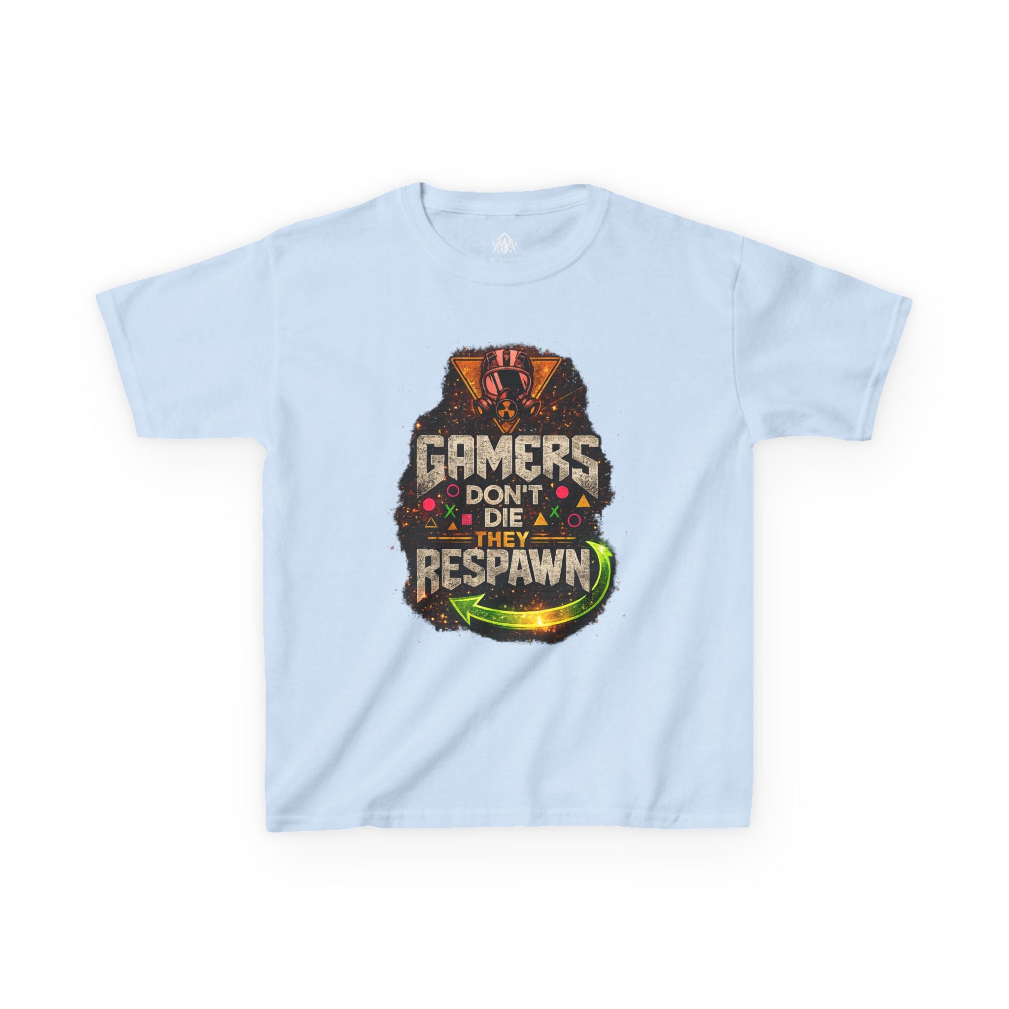 Gamers Don't Die They Respawn Boys Tee