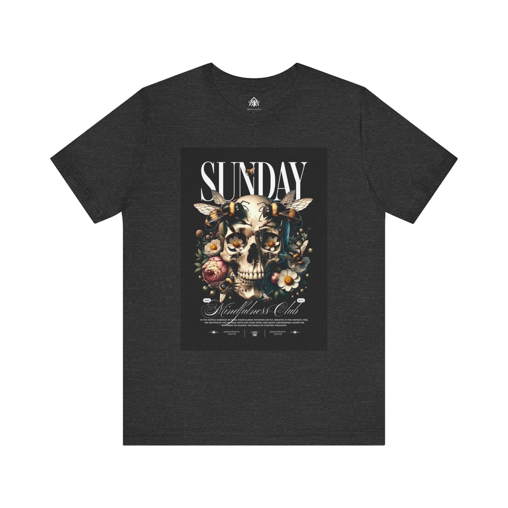 Sunday Skull Floral Tee