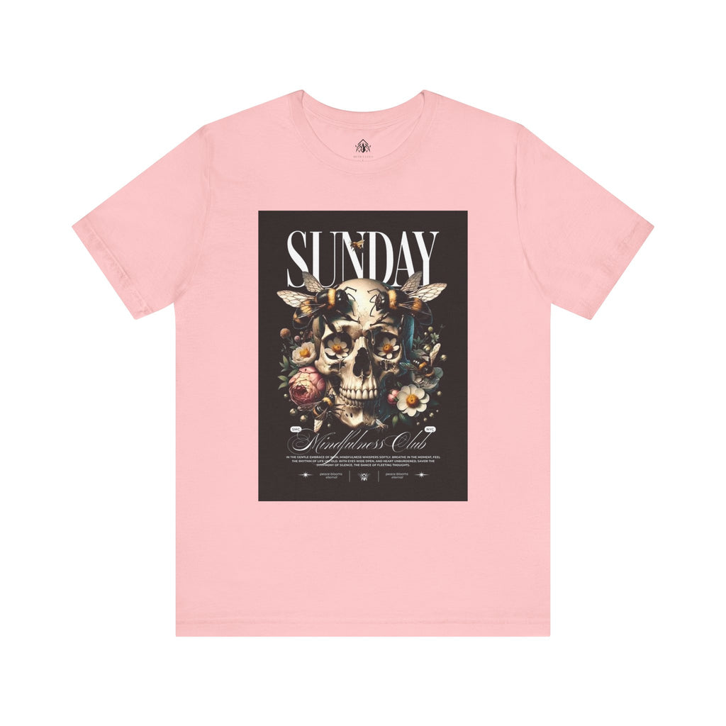 Sunday Skull Floral Tee