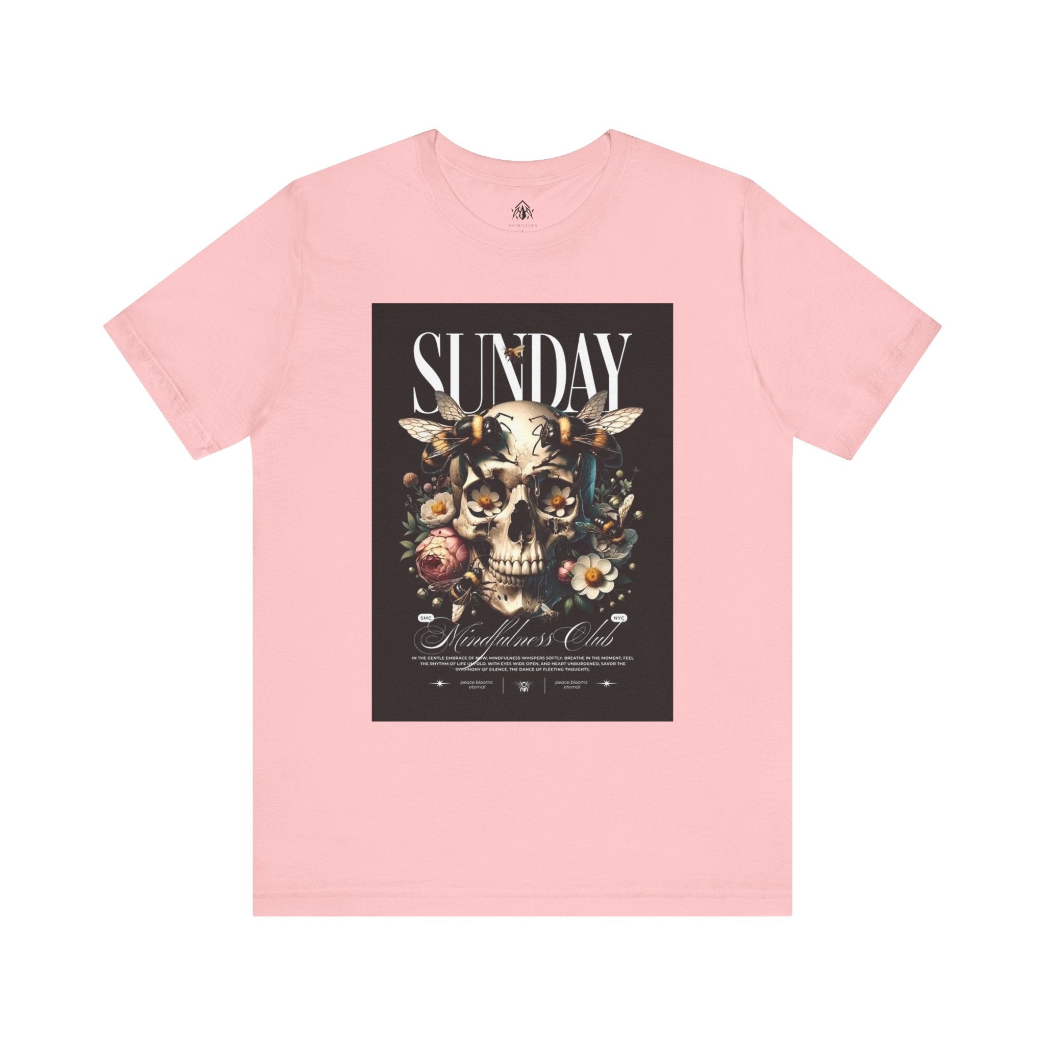 Sunday Skull Floral Tee