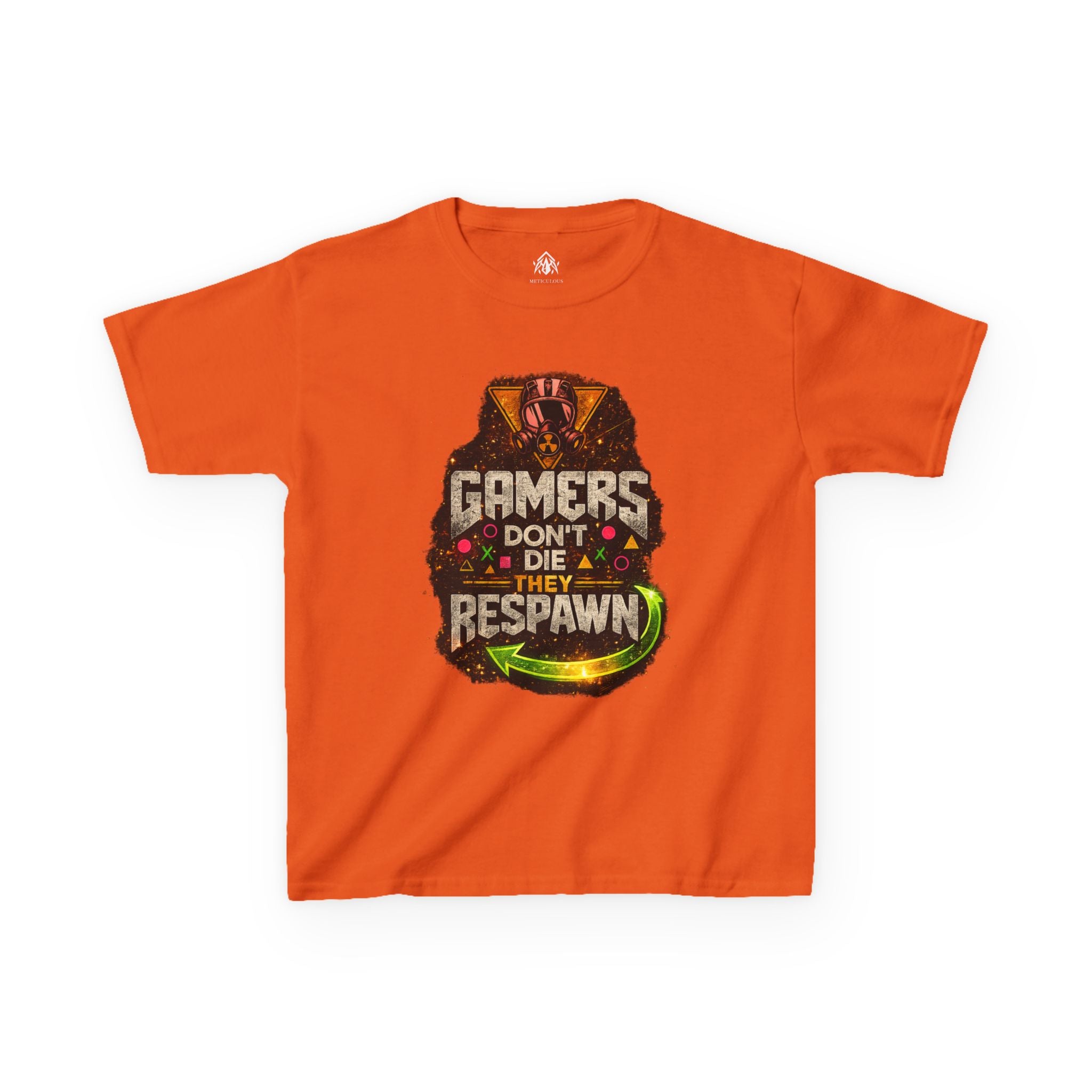 Gamers Don't Die They Respawn Boys Tee
