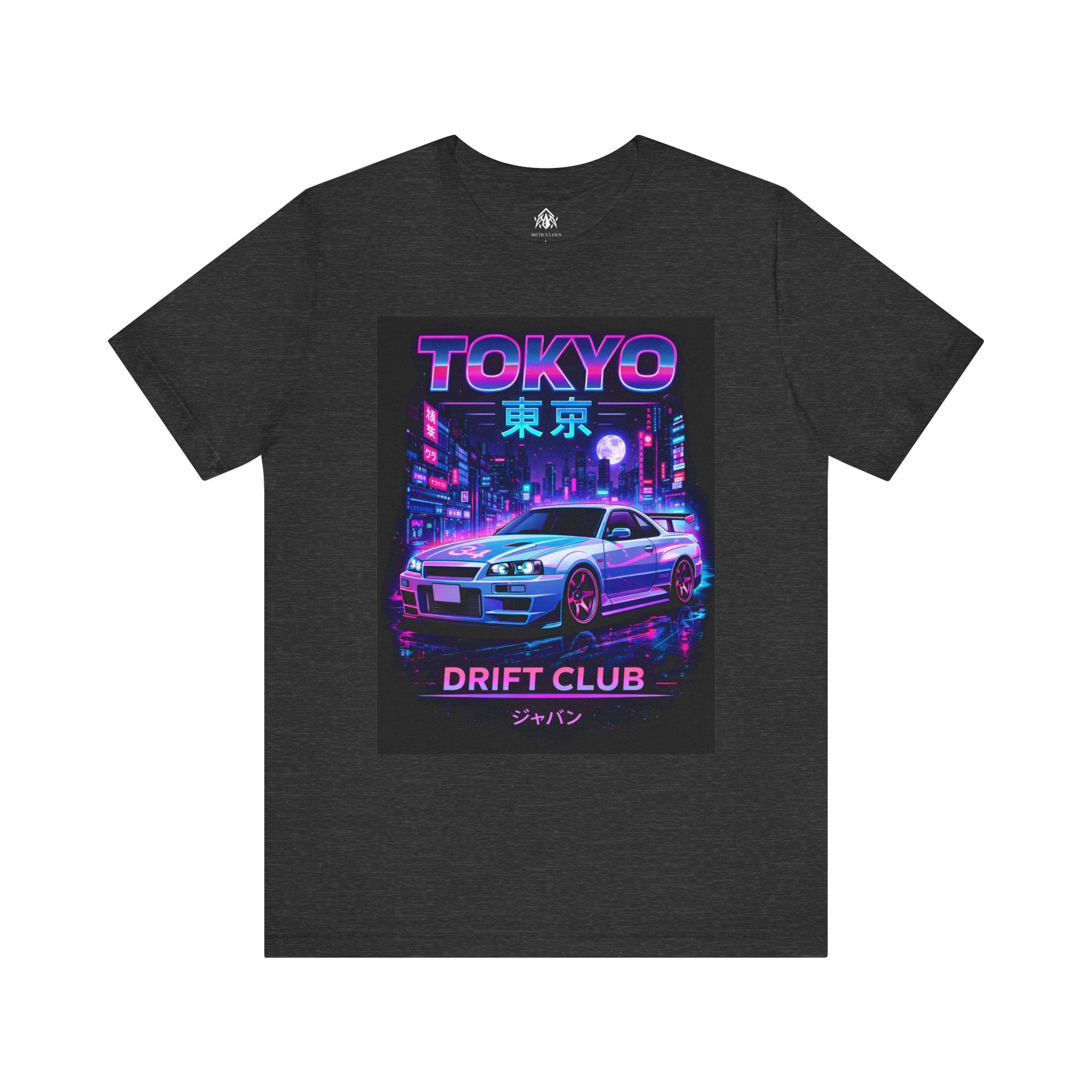 Neon JDM Street Racing T-Shirt (Anime Legends Drop 1)