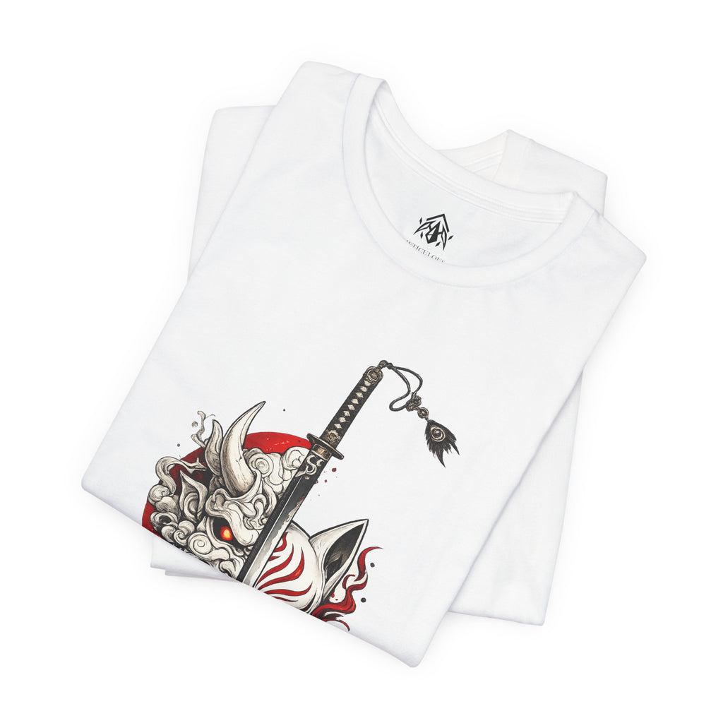 Samurai Mask & Katana Tee (Kyoto Shadows Collections)