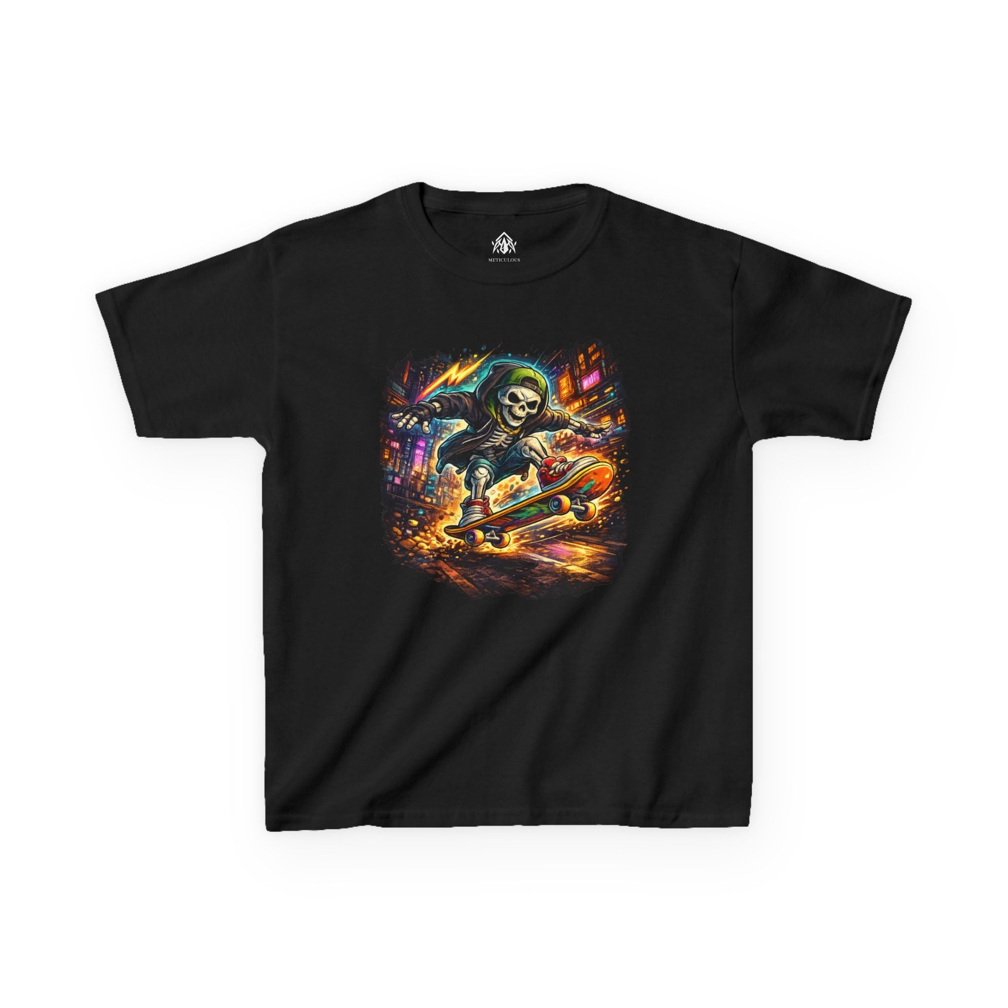 Skateboard Skeleton Boys Tee