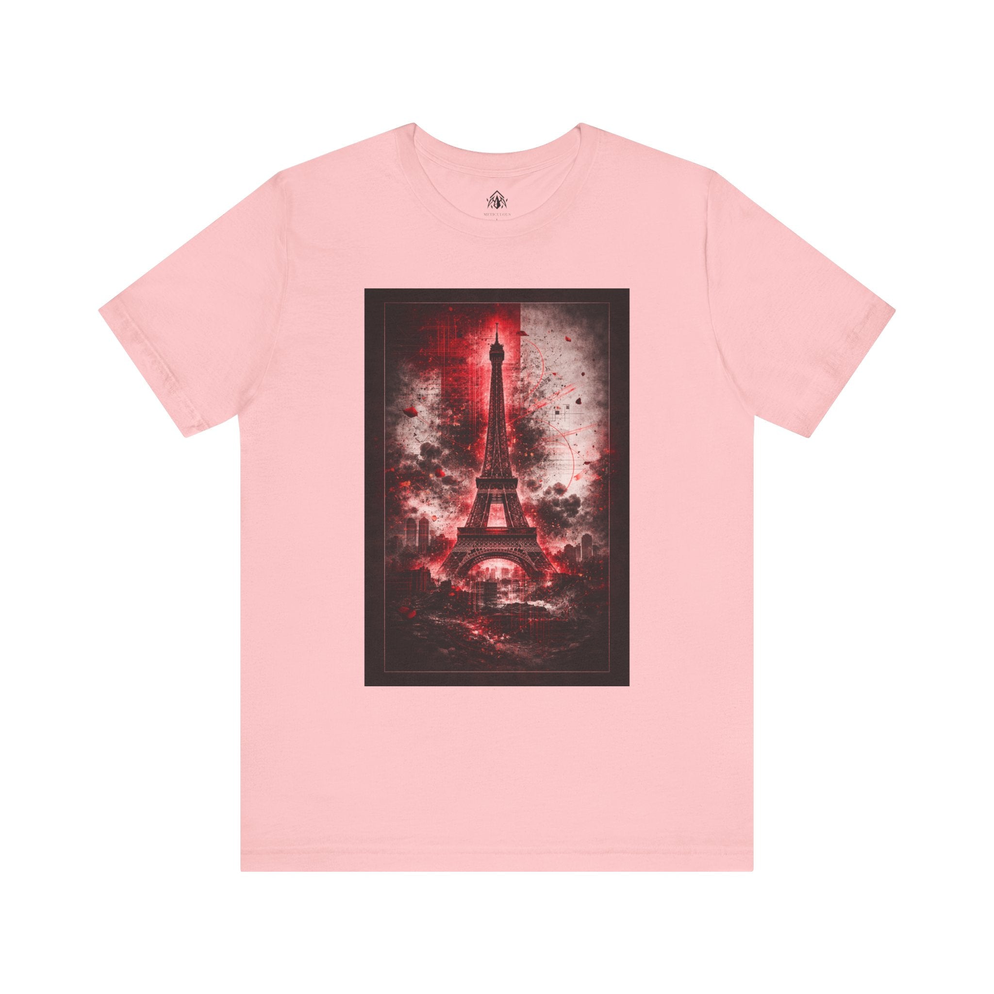 Eiffel Tower Red Noir Tee