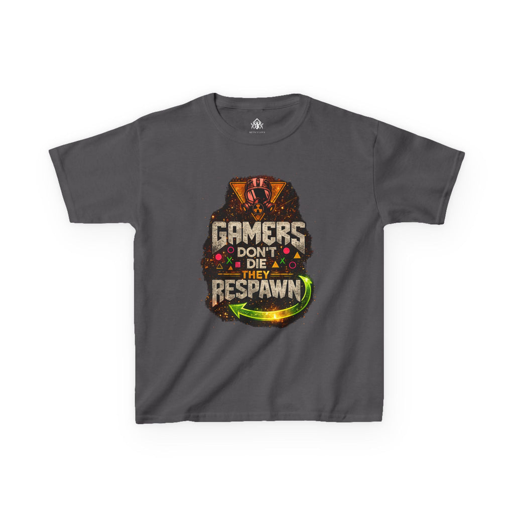 Gamers Don't Die They Respawn Boys Tee