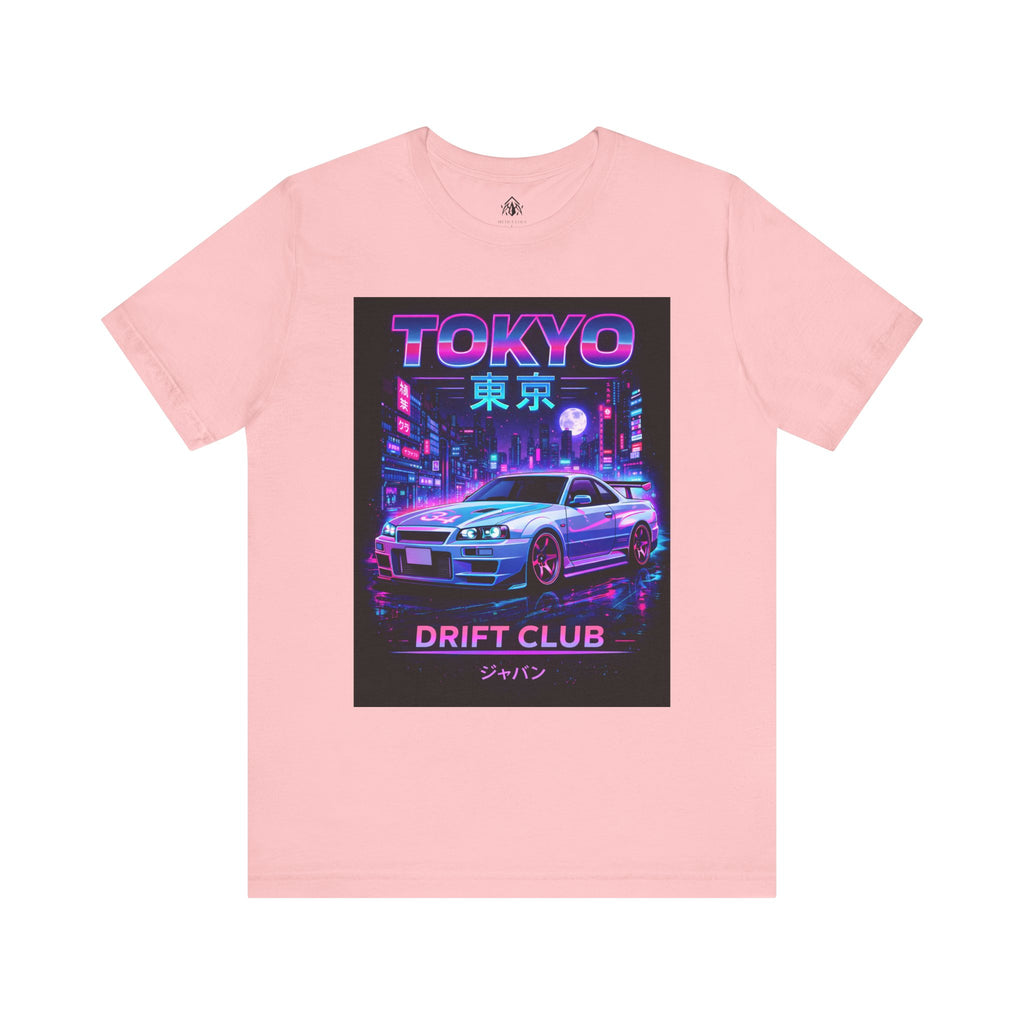 Neon JDM Street Racing T-Shirt (Anime Legends Drop 1)