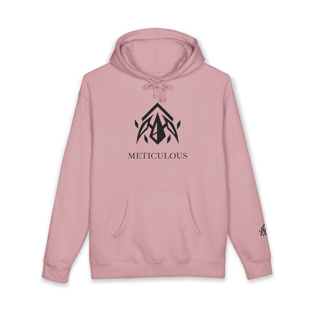 Meticulous Premium Black Logo Hoodie