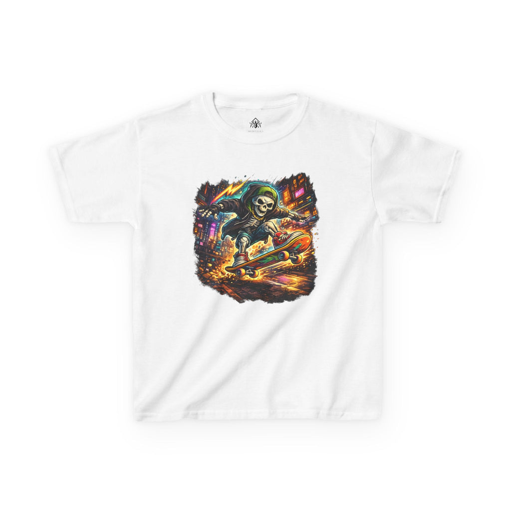 Skateboard Skeleton Boys Tee