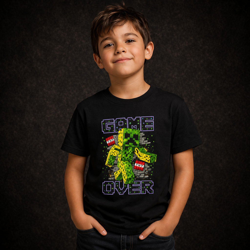 Pixel Monster Kids Tee