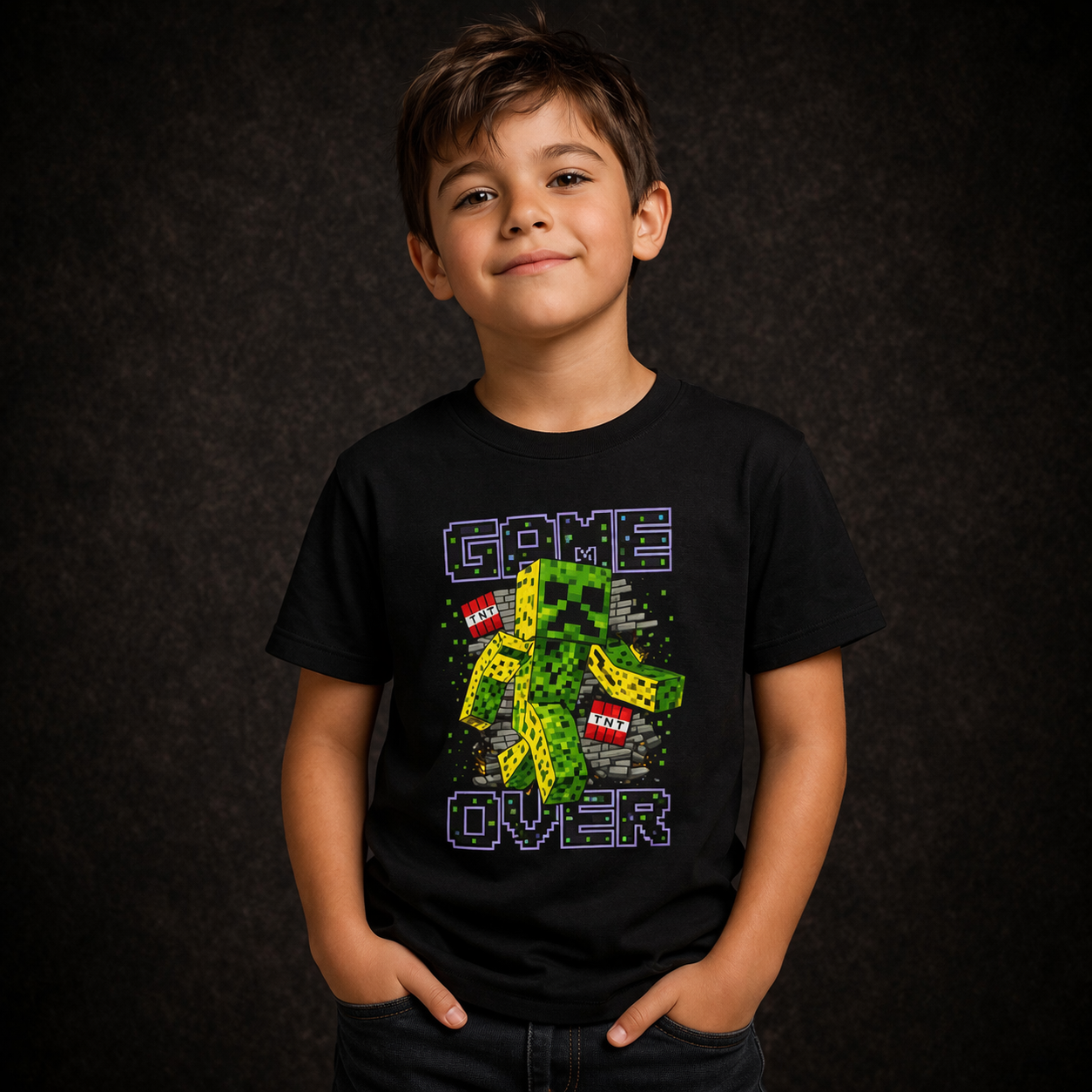 Pixel Monster Kids Tee