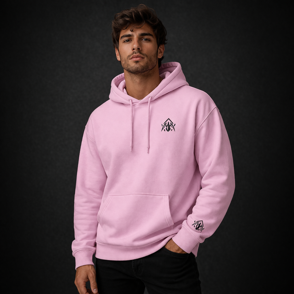 Minimalist Logo Hoodie Black