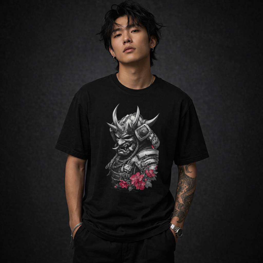 Samurai Helmet Tee (Kyoto Shadows Collection)