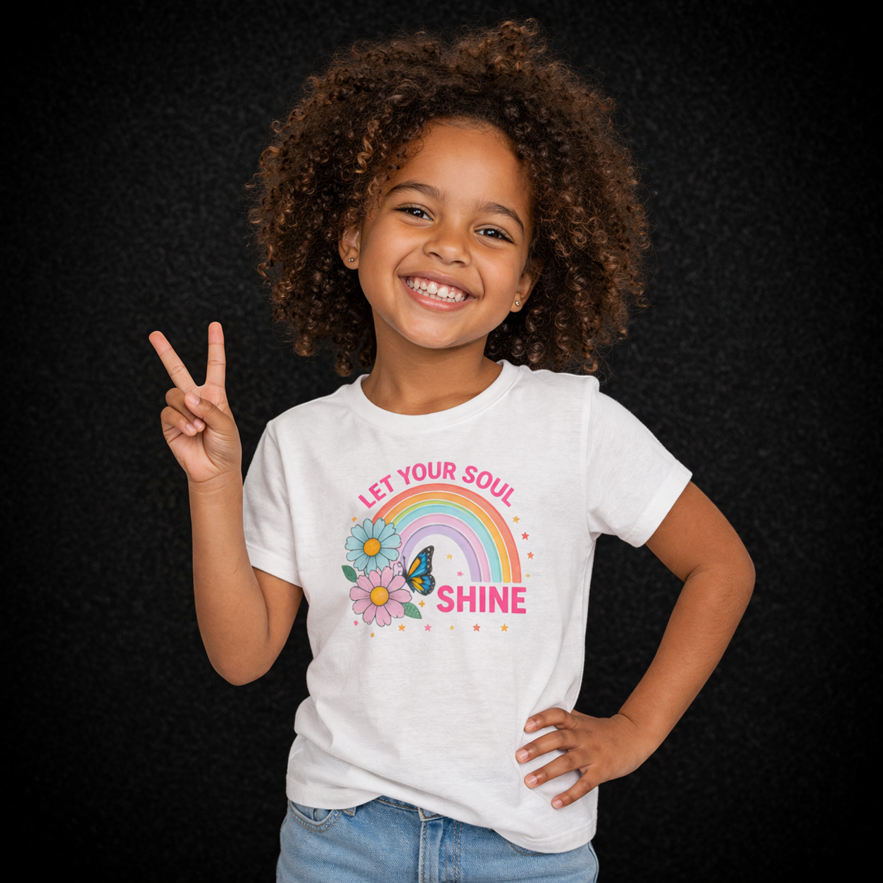 Let Your Soul Shine Girls Tee