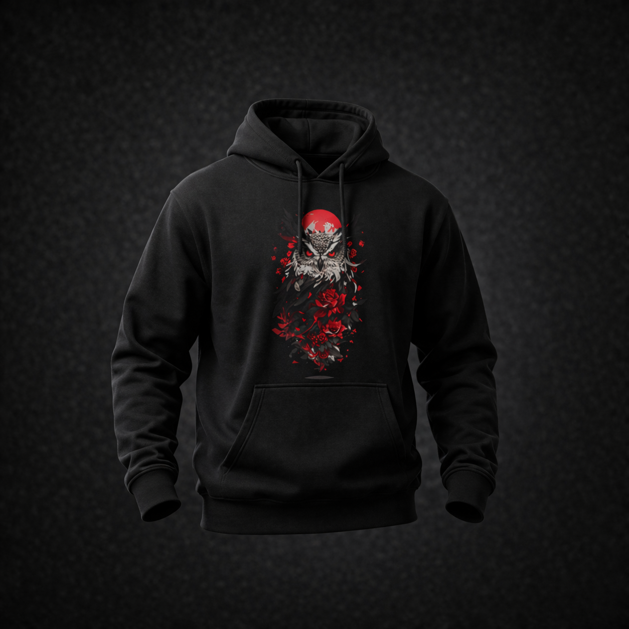 Rising Owl Hoodie (Kyoto Shadows Collection)