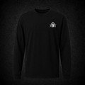 Heavyweight White Logo Long Sleeve Tee