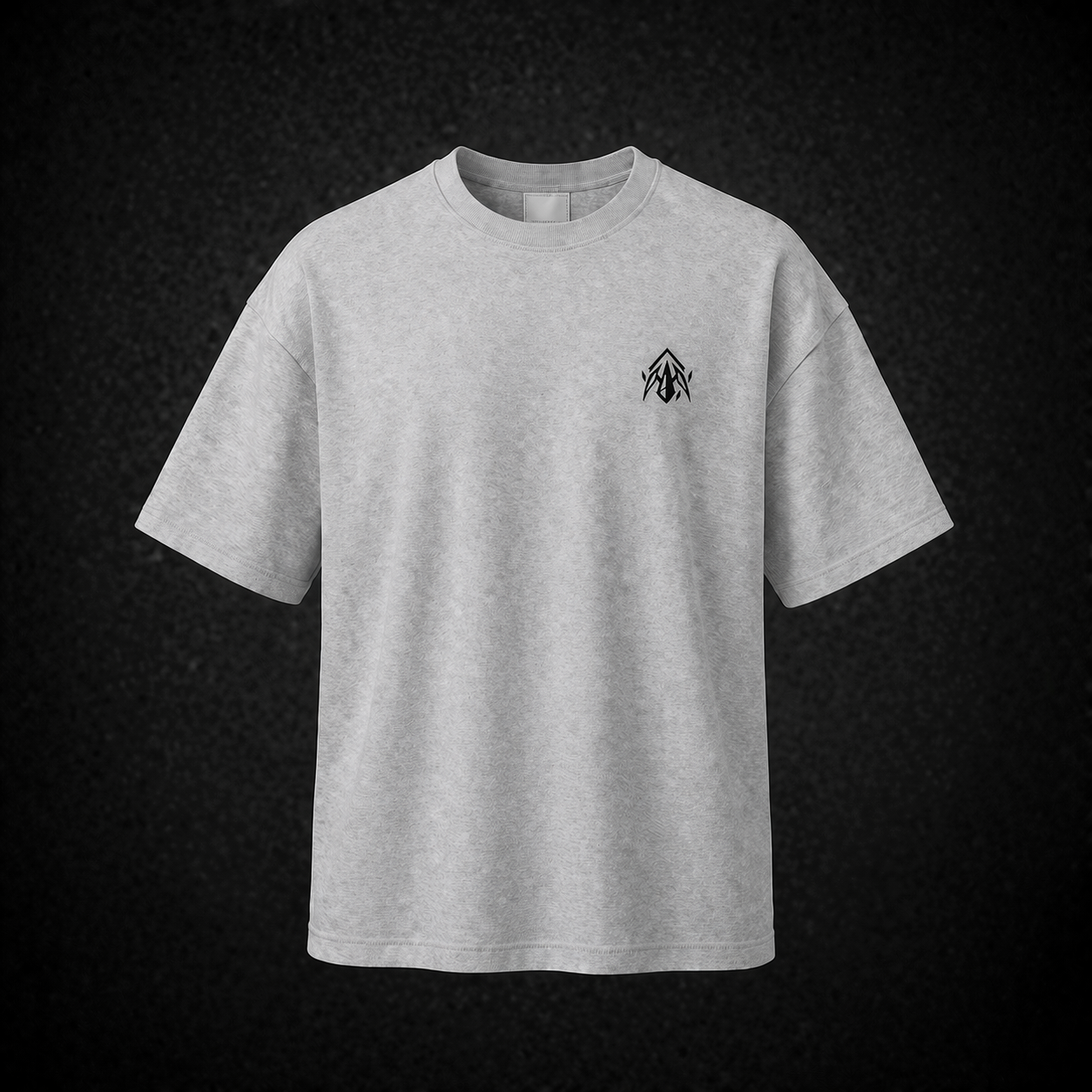 Heavyweight White Logo Short Sleeve Tee (Premium Collection)