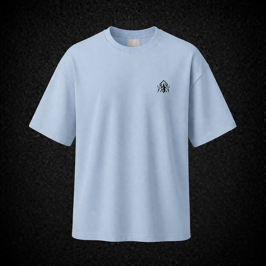 Heavyweight White Logo Short Sleeve Tee (Premium Collection)
