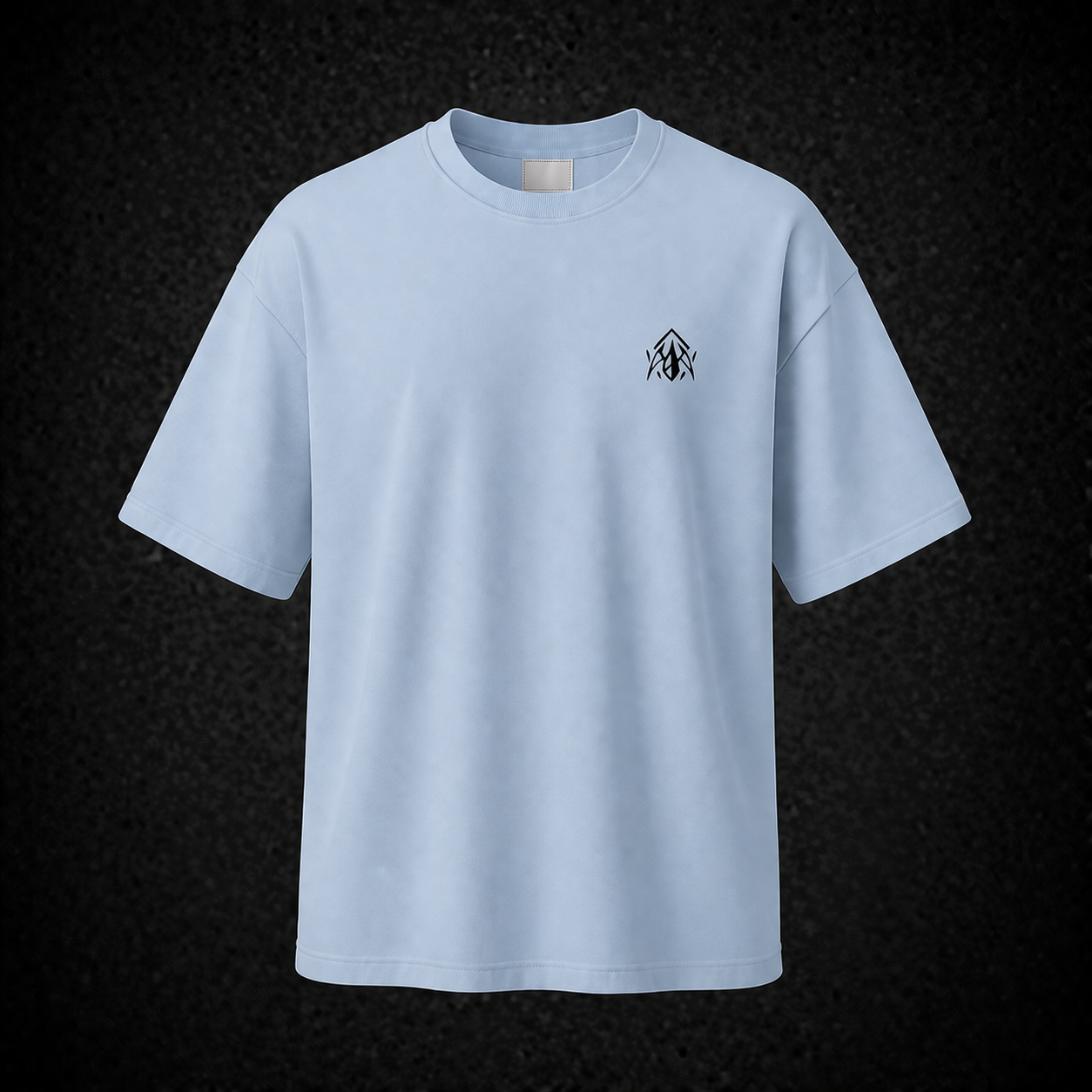 Heavyweight White Logo Short Sleeve Tee (Premium Collection)