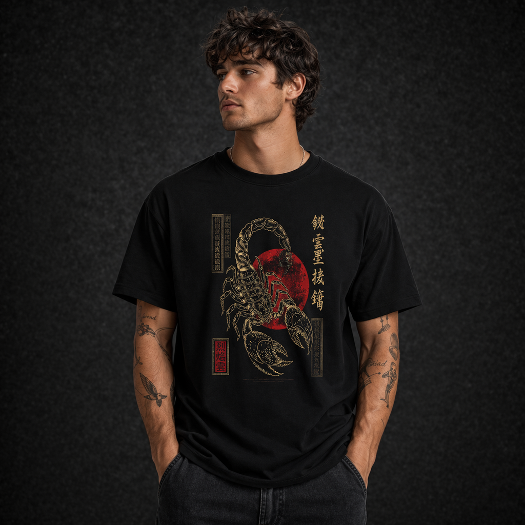 Scorpion Rising Tee (Kyoto Shadows Collection)