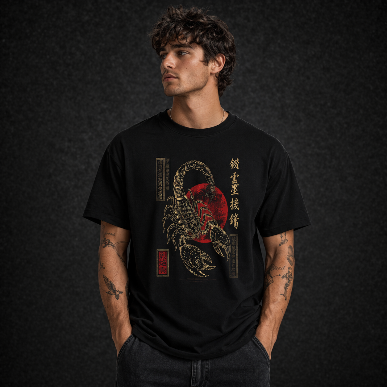 Scorpion Rising Tee (Kyoto Shadows Collection)