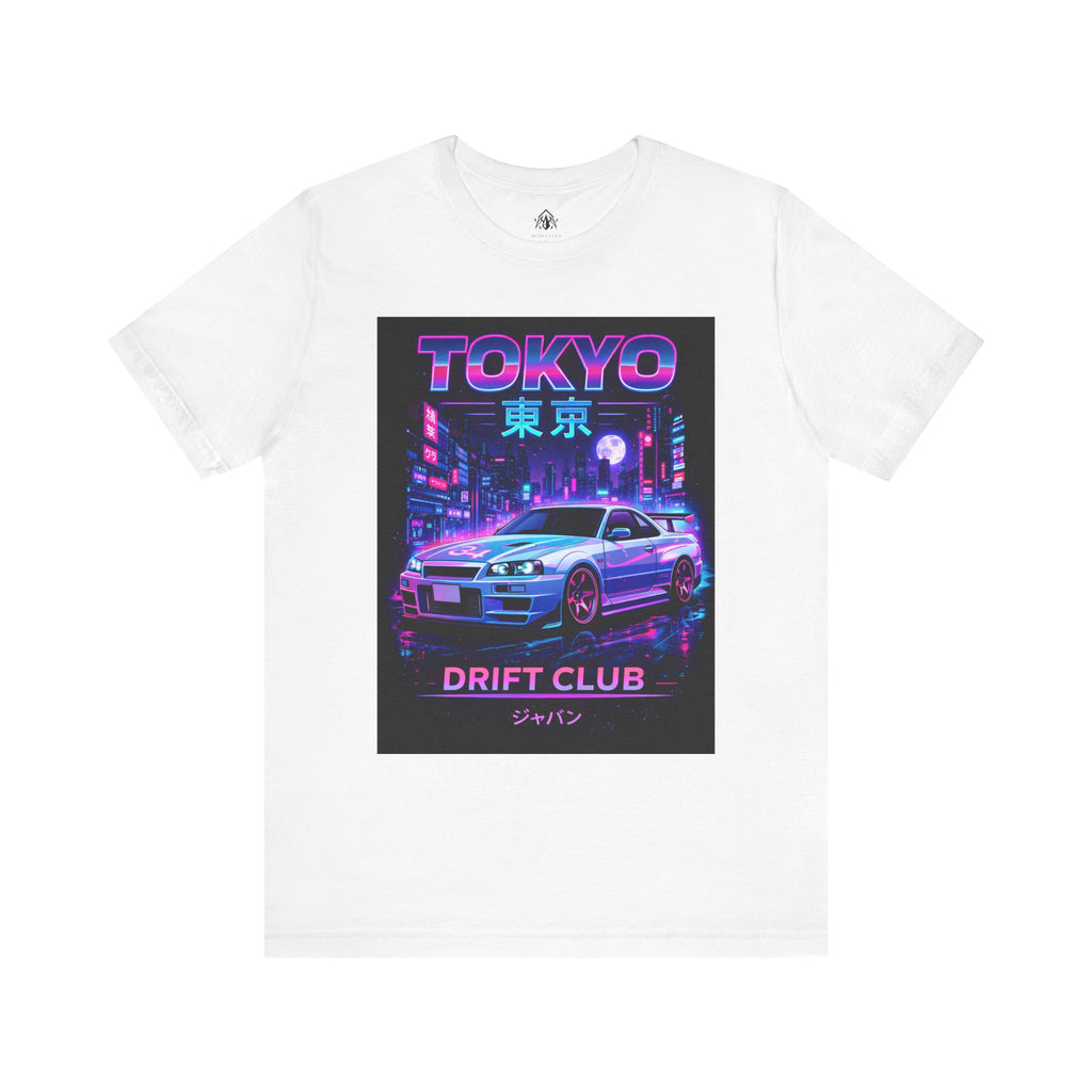 Neon JDM Street Racing T-Shirt (Anime Legends Drop 1)