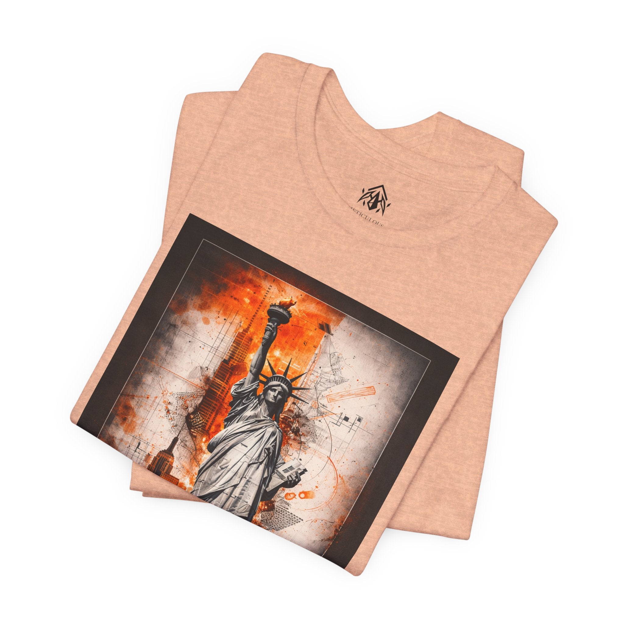 Statue of Liberty Cityscape Tee