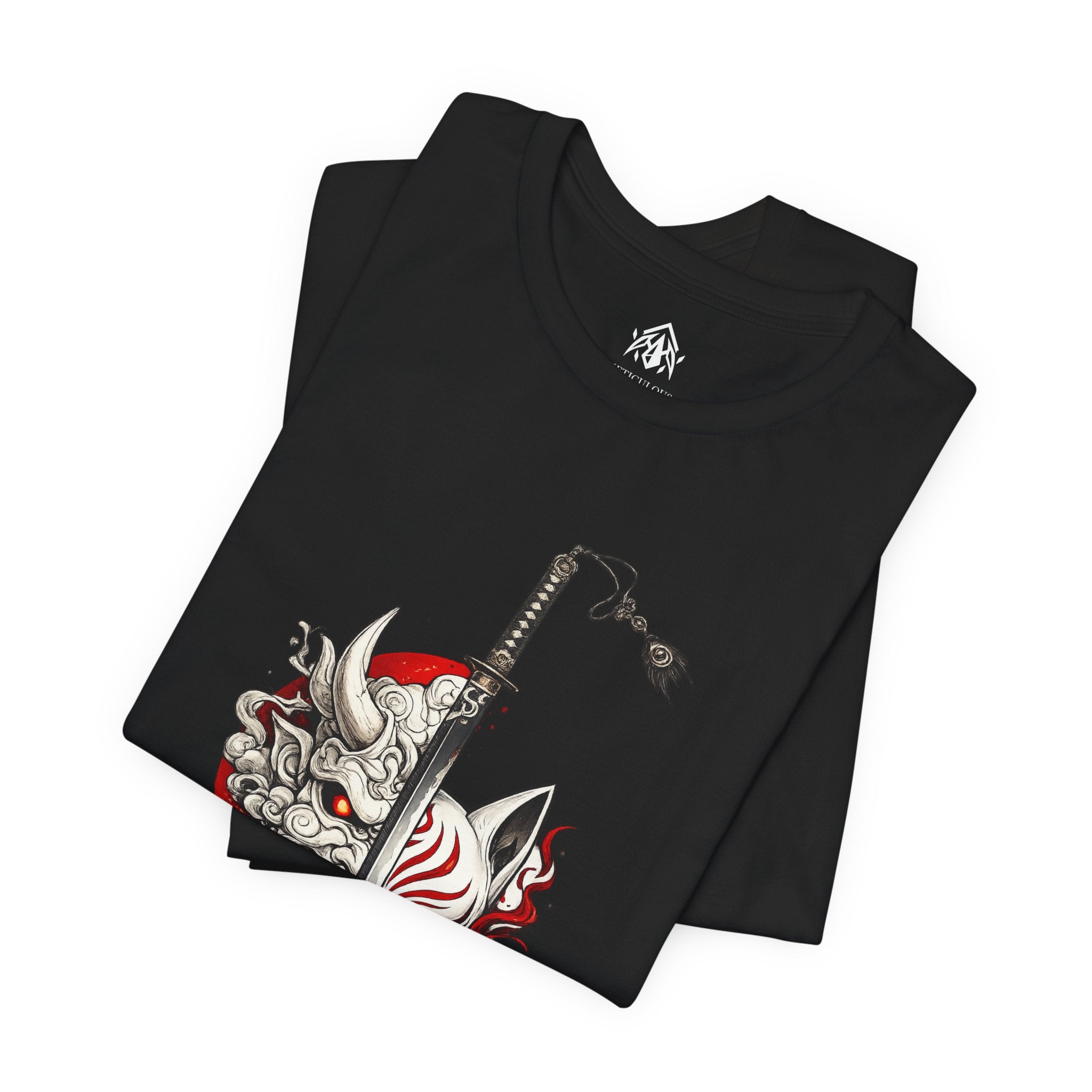 Samurai Mask & Katana Tee (Kyoto Shadows Collections)