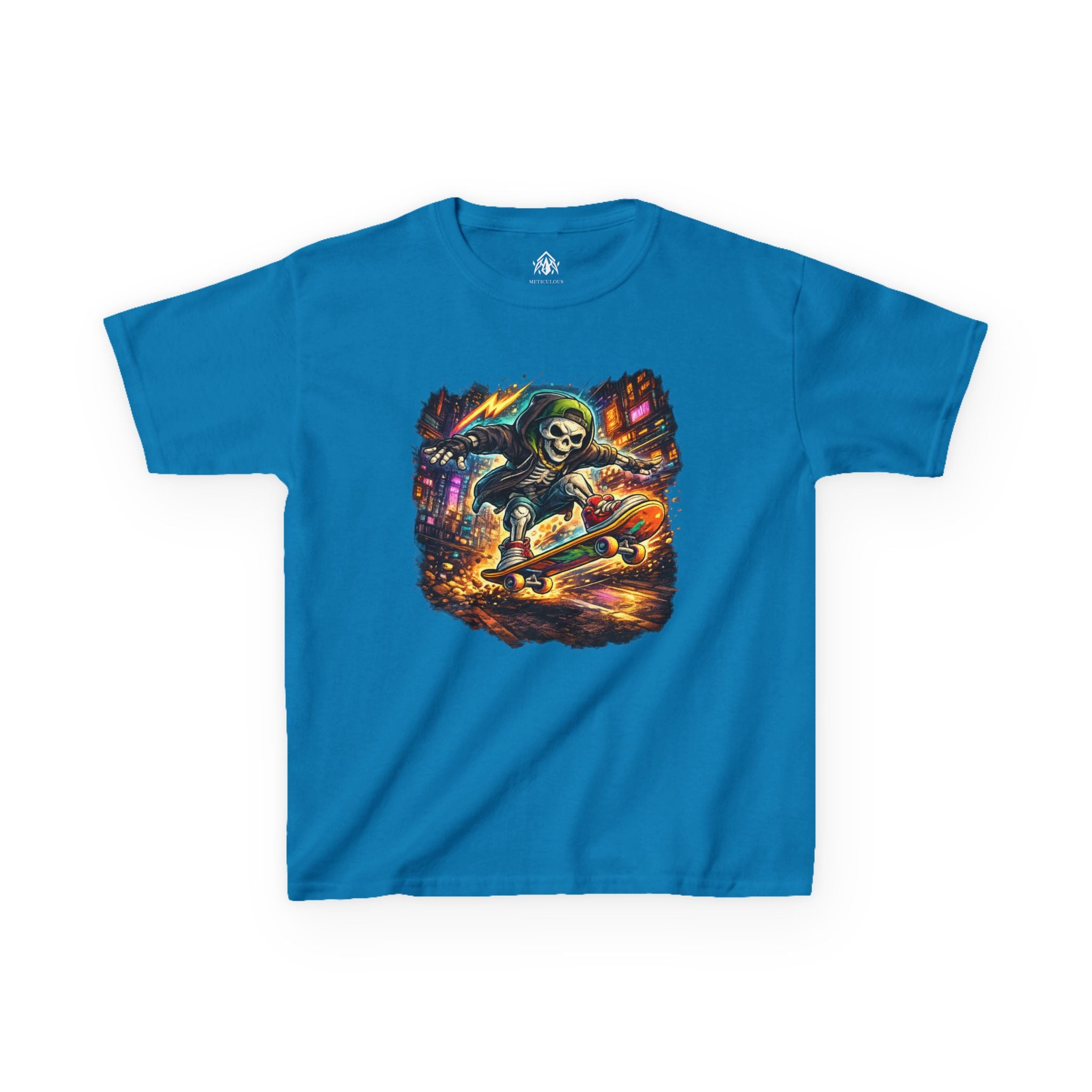 Skateboard Skeleton Boys Tee