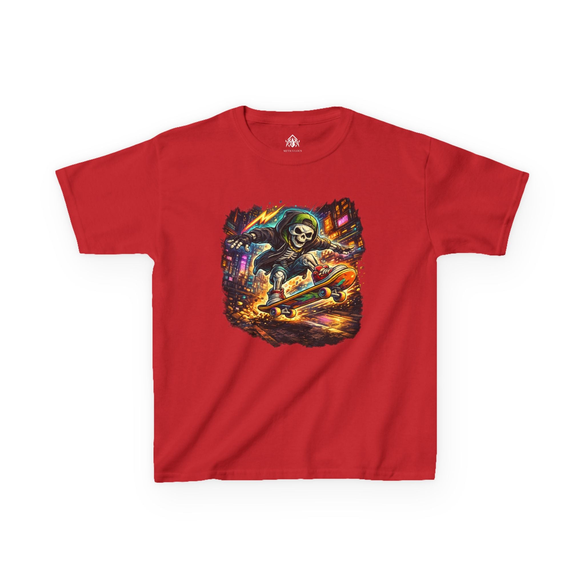 Skateboard Skeleton Boys Tee