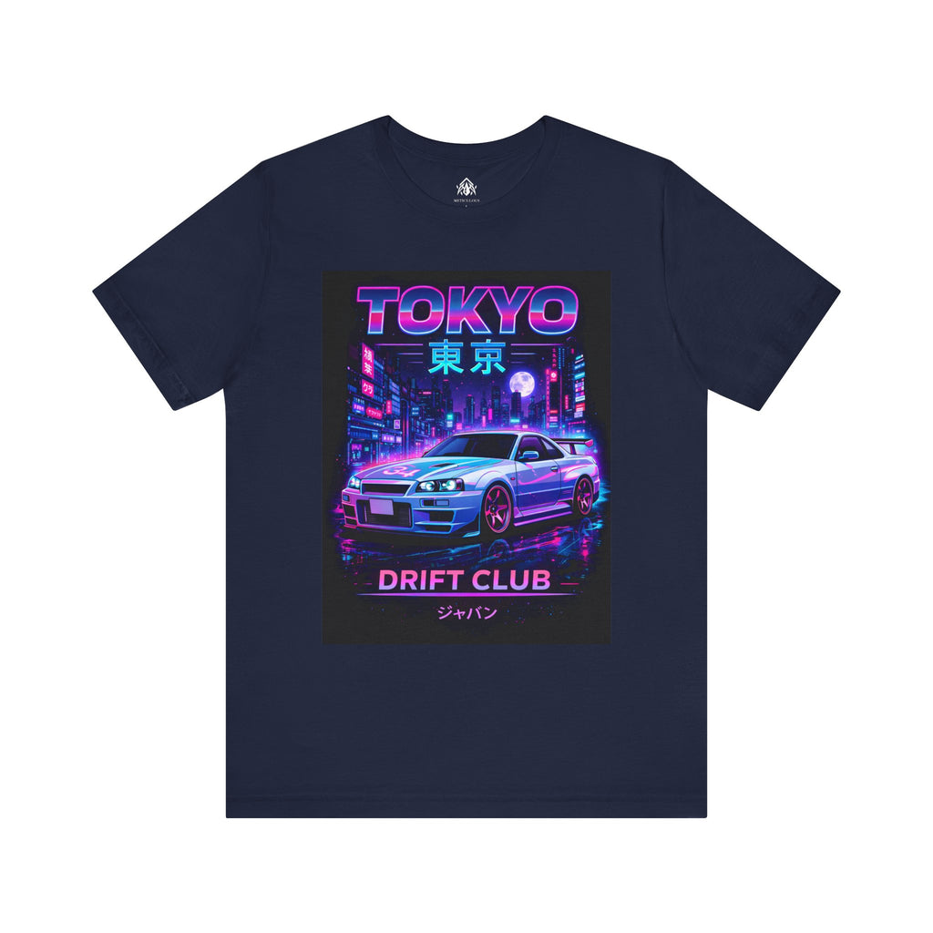 Neon JDM Street Racing T-Shirt (Anime Legends Drop 1)
