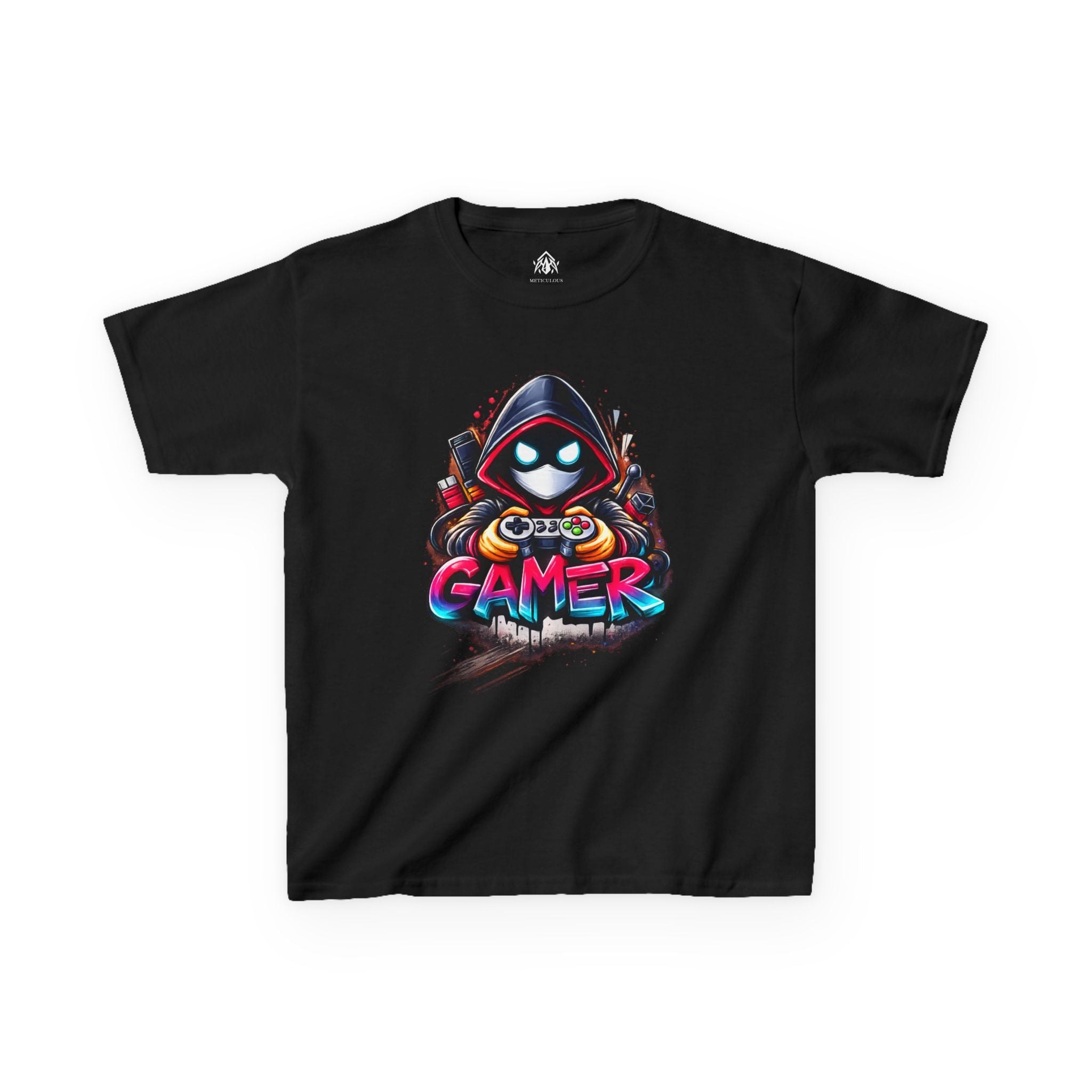 Hooded Gamer Boys Tee