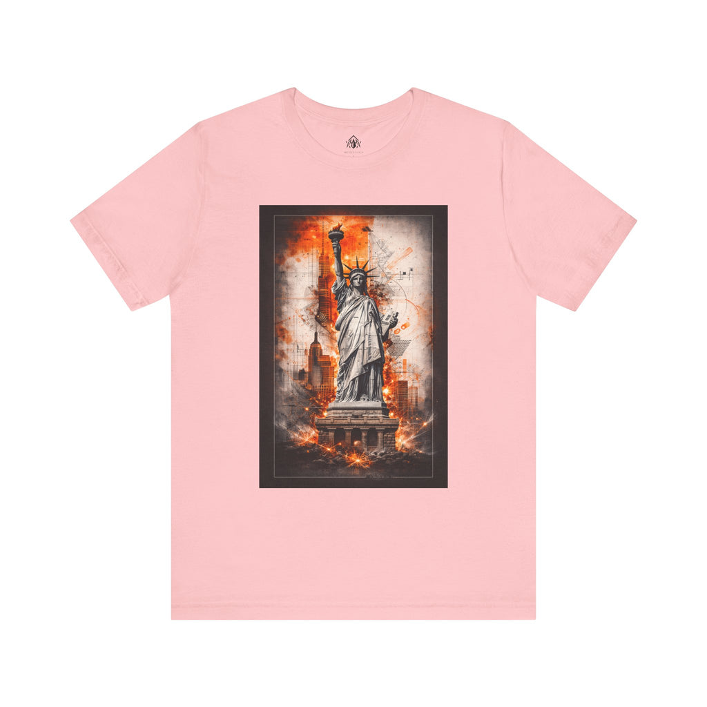 Statue of Liberty Cityscape Tee