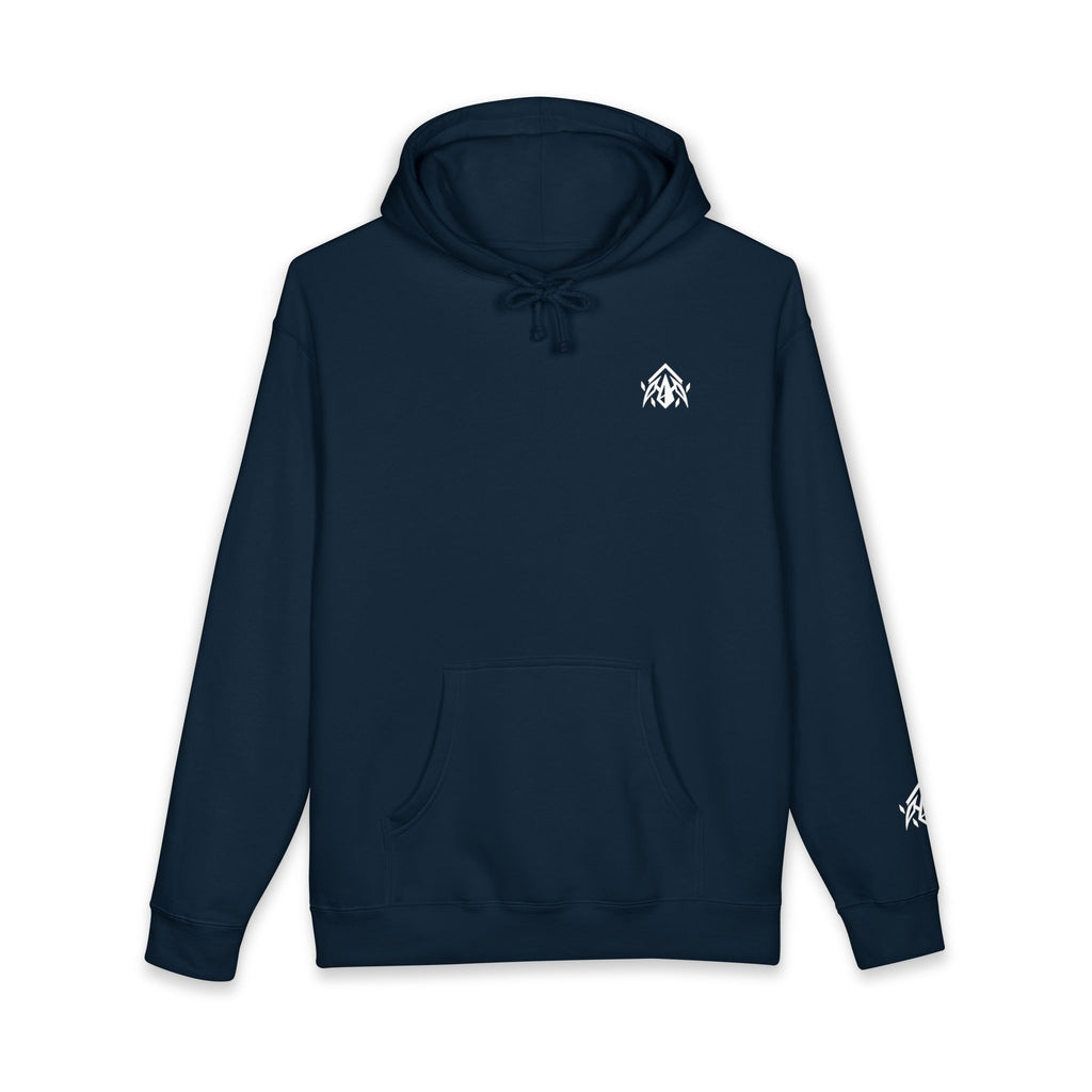 Minimal Logo Hoodie White