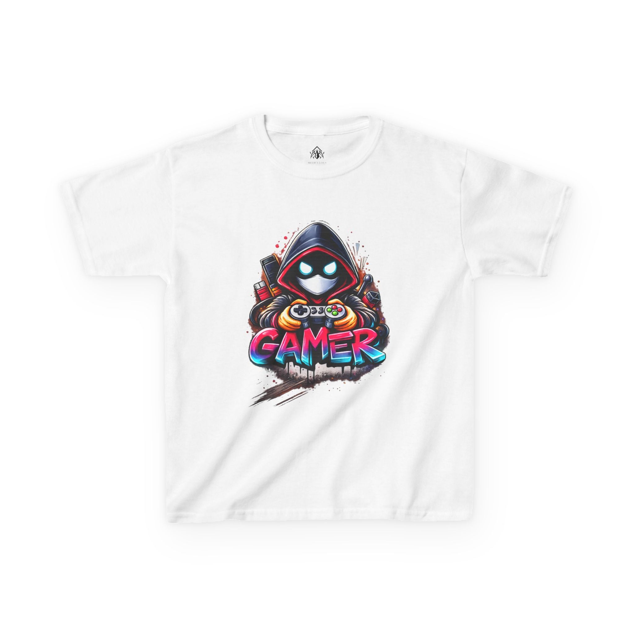 Hooded Gamer Boys Tee