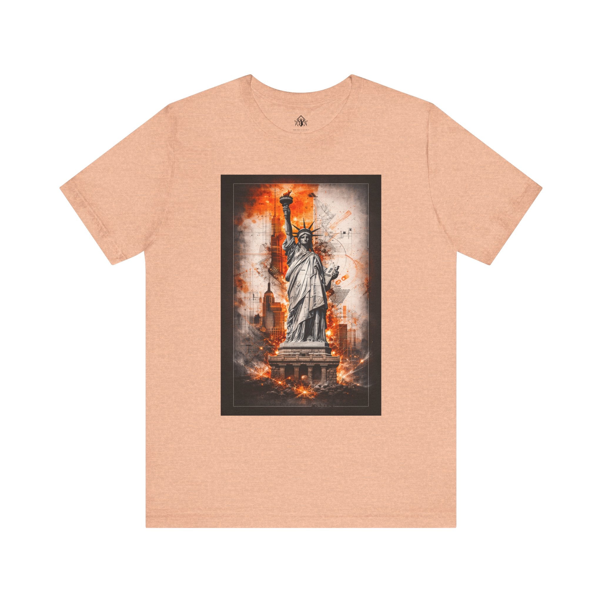 Statue of Liberty Cityscape Tee