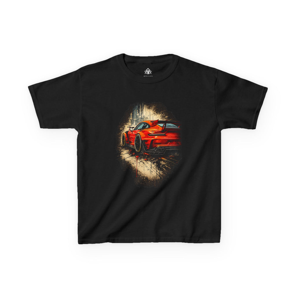 Vintage Red Sports Car Boys Tee