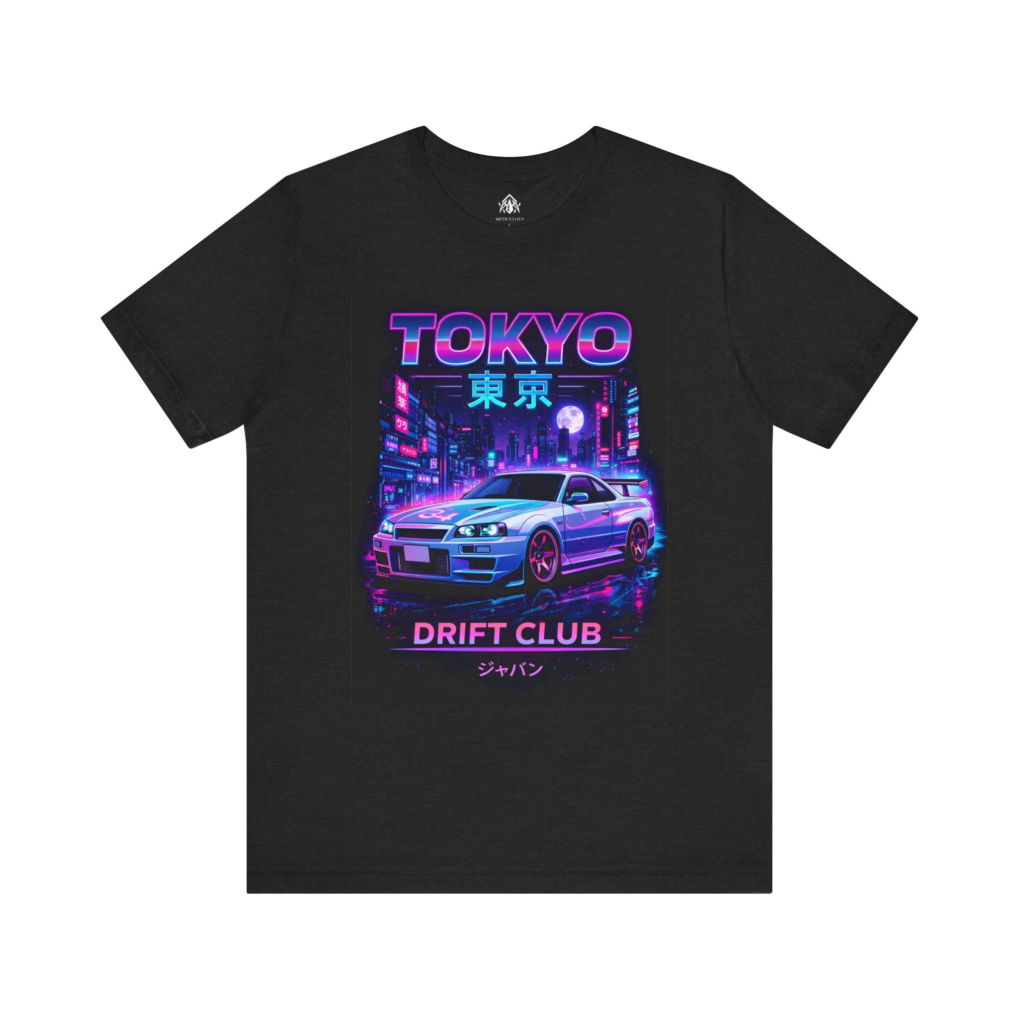 Neon JDM Street Racing T-Shirt (Anime Legends Drop 1)