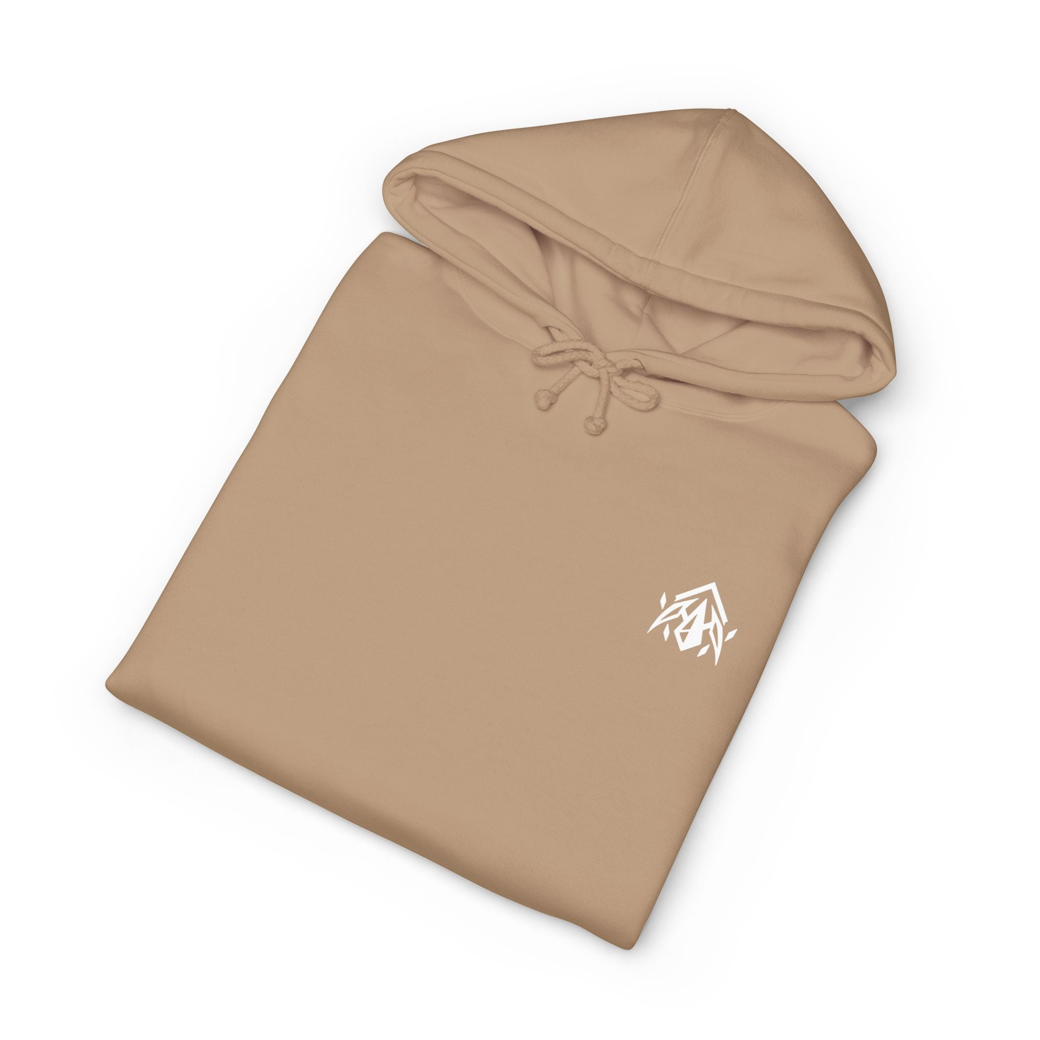 Minimal Logo Hoodie White