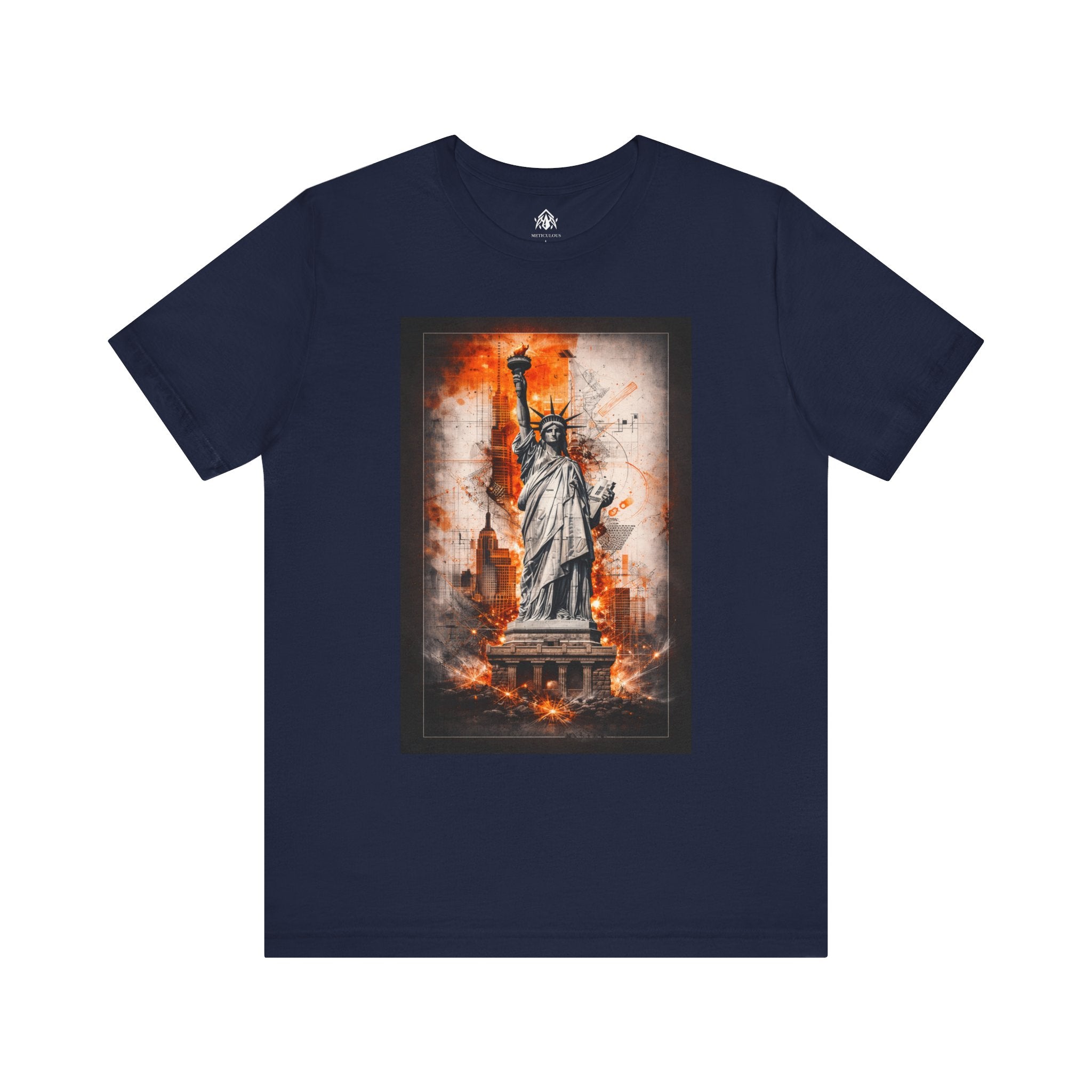 Statue of Liberty Cityscape Tee