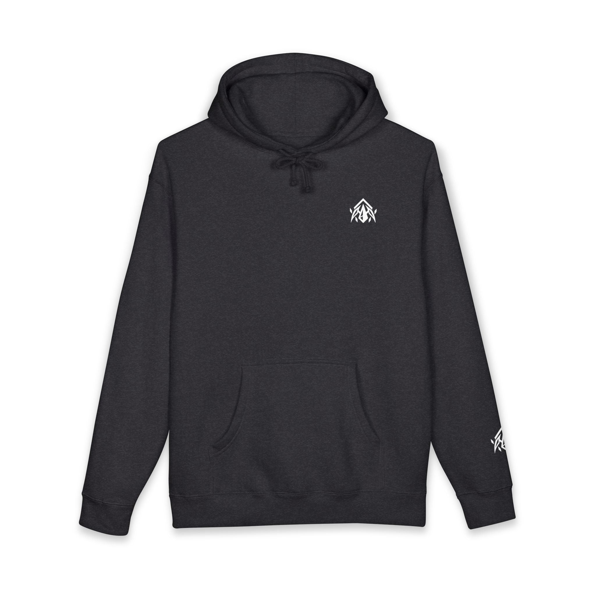 Minimal Logo Hoodie White